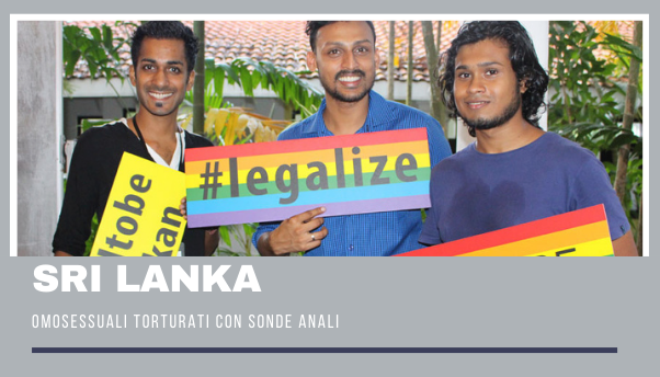 Sri Lanka: tortura anale per gli omosessuali