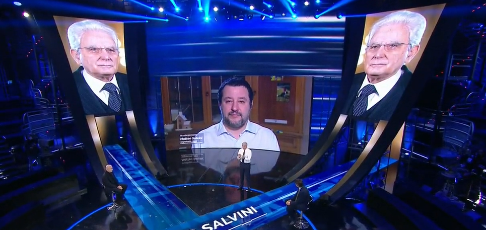 Salvini: «Silvio Berlusconi può ambire al Quirinale»