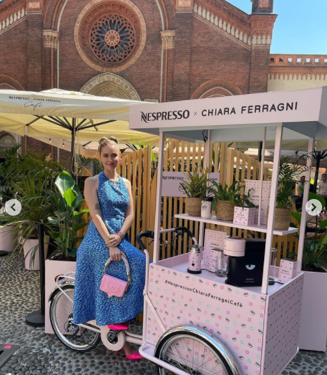 Chiara Ferragni apre il suo temporary caffè: prezzo e location