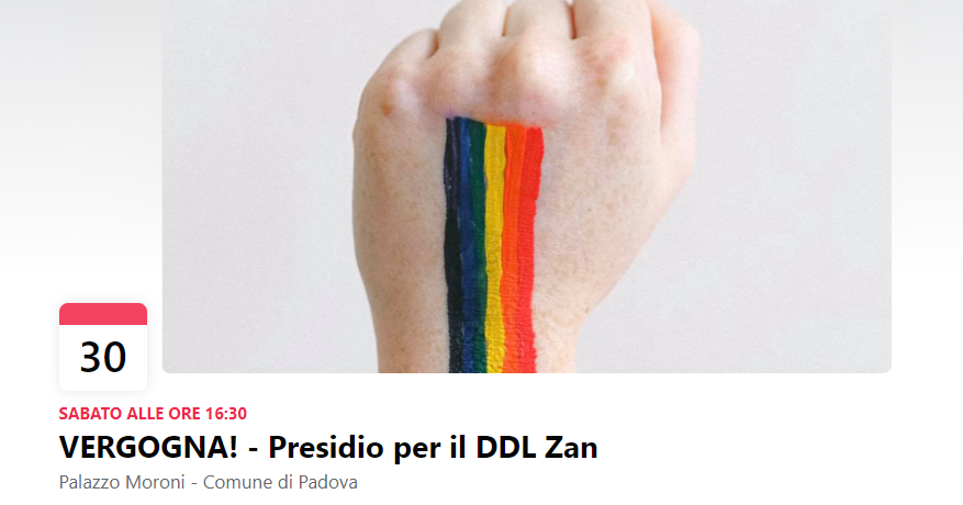 DDL Zan: le manifestazioni e i presidi contro l’affossamento della legge contro l’omotransfobia e l’abilismo [IN AGGIORNAMENTO]
