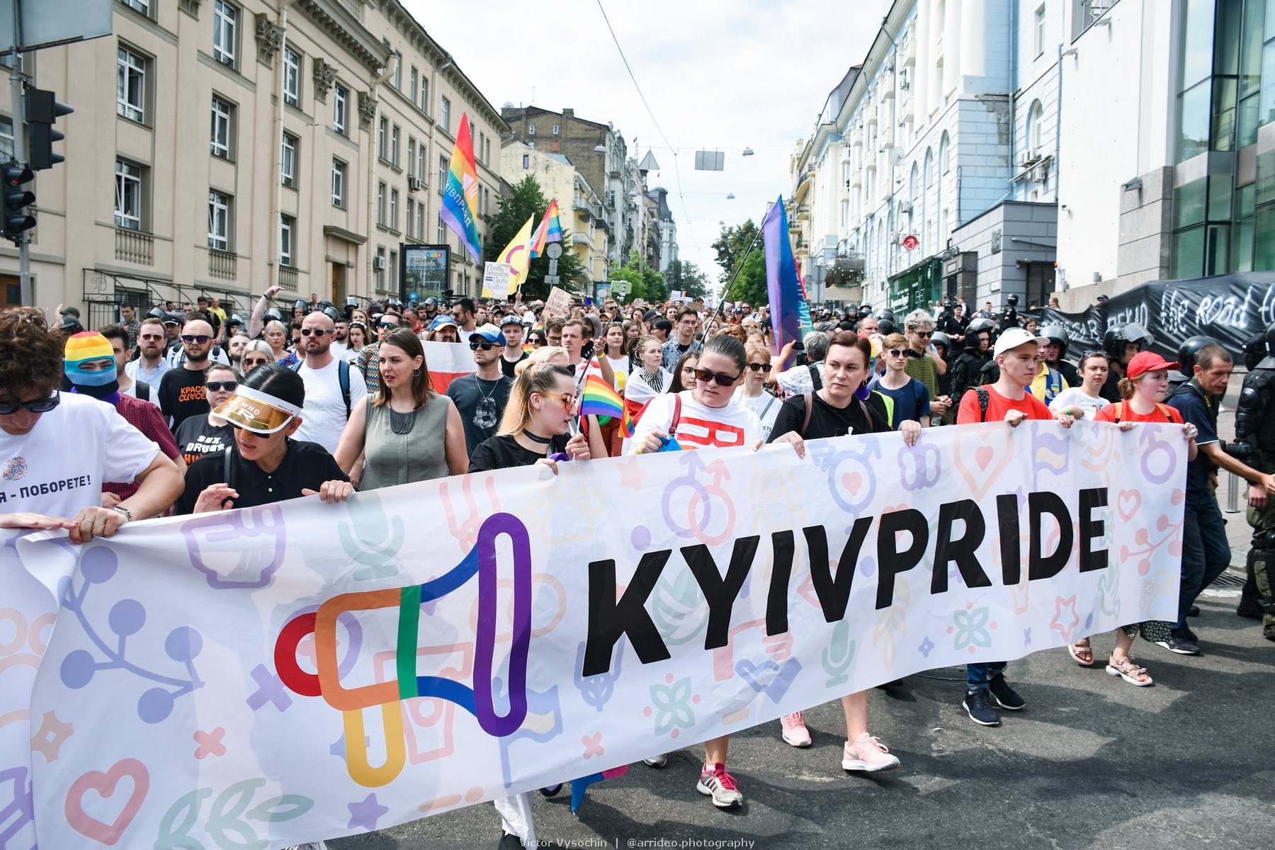 Kiev Pride contro Putin: «non ci arrenderemo mai»