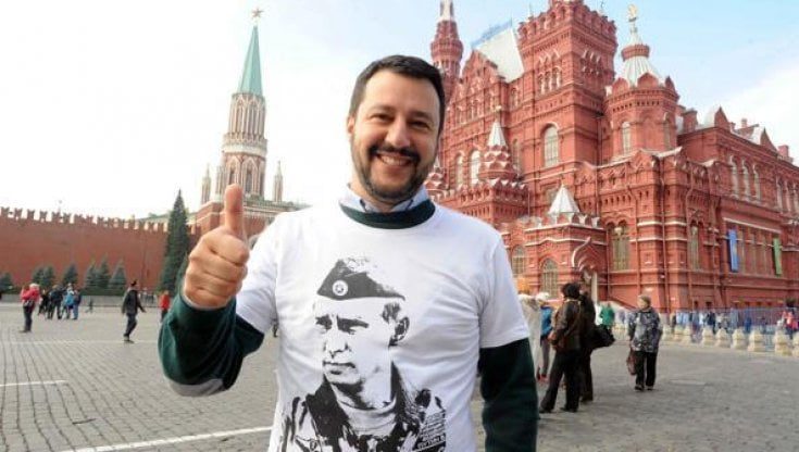 Salvini in missione a Mosca