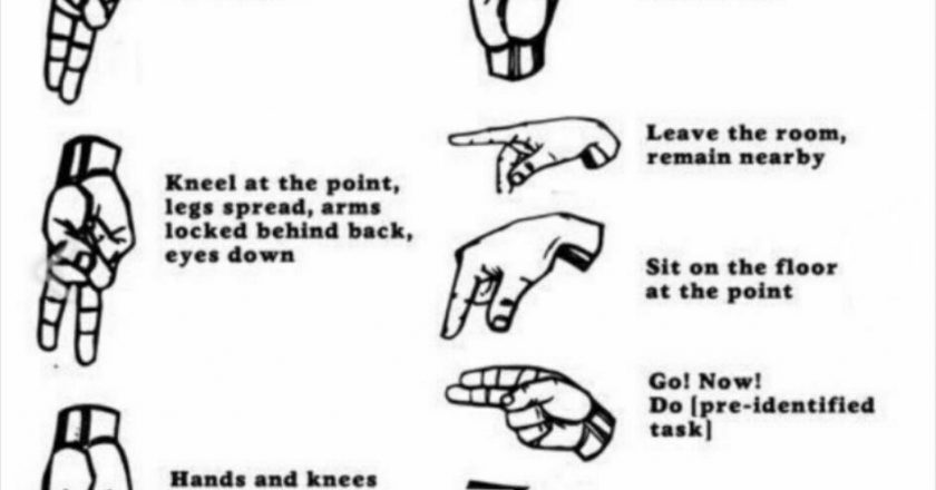 Il linguaggio dei segni nella pratica BDSM