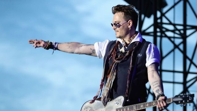 Johnny Depp suonerà all’Umbria Jazz con la band di Jeff Beck